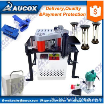 JBT102B double glue cover portable edge bander machine for pratical board,blockboard and plywood